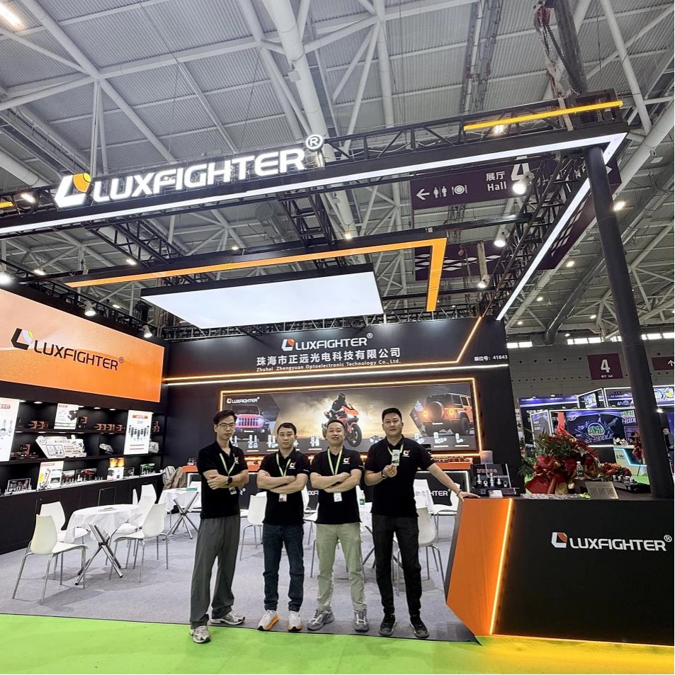 LUXFIGHTER 2026 Shenzhen Jiuzhou Auto Expo-da Premium LED İşıqlandırma Həllərini nümayiş etdirir