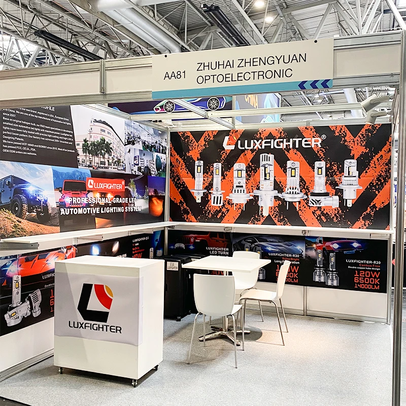 LUXFIGHTER LED fara AUTOMECHANIKA 2025 UK sərgisində nümayiş etdirilir