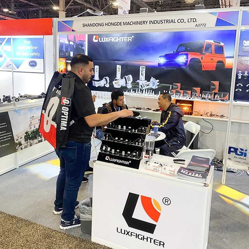 Automotive Aftermarket Products Expo-da LUXFIGHTER LED fənərləri
